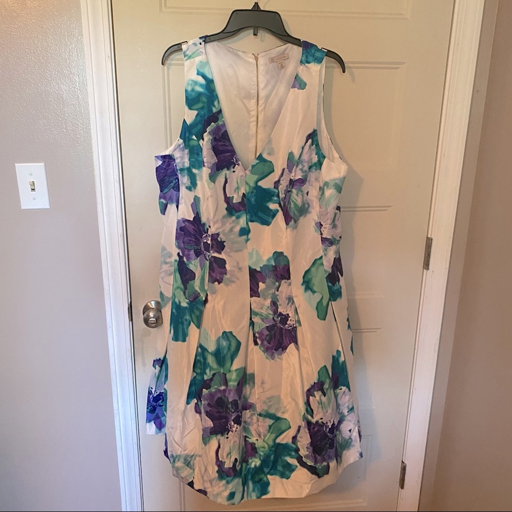 Dress Barn Floral Dress Woman Size 18